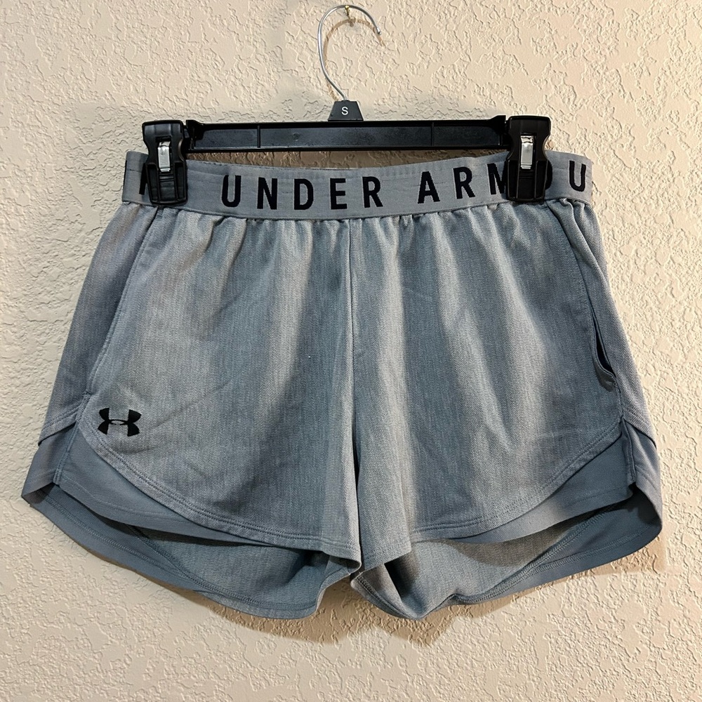 Under Armour Women's Blue Gray Shorts